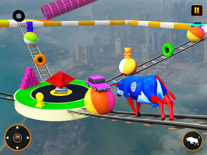 Animals Mega Ramp Challenge 3D