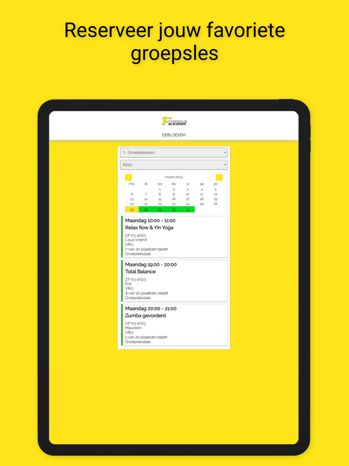 Fitnessclub De Bloesem