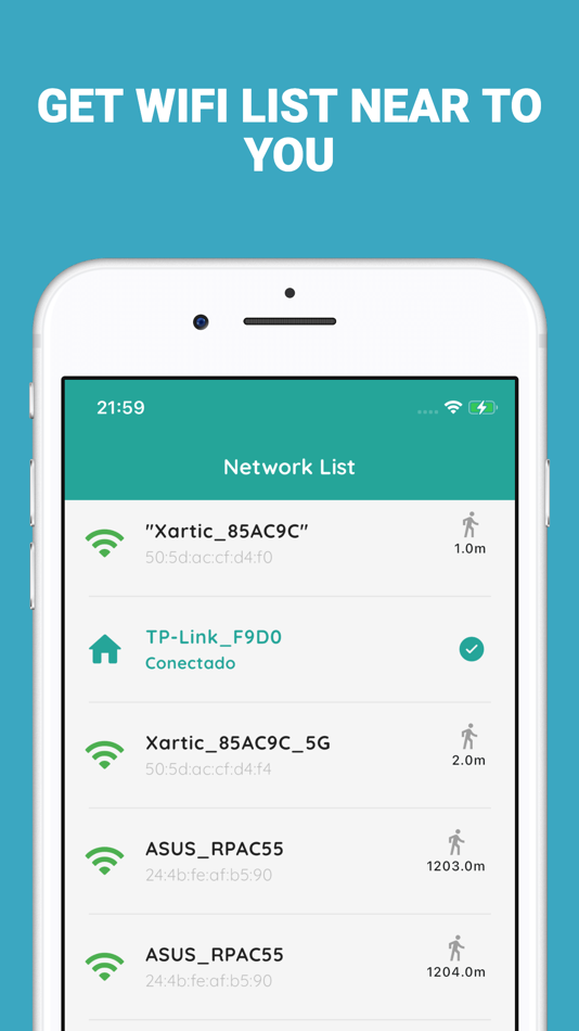 Wifi password connect - 2 - (iOS)