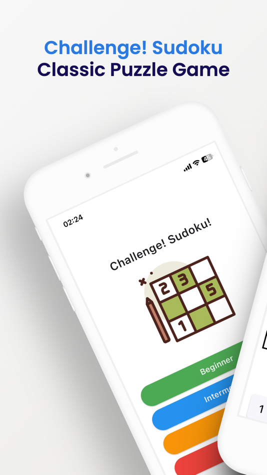 #1. Challenge! Sudoku-Classic Game (iOS) By: Jingyu Jung