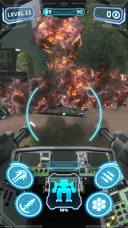 #2. Mech Offensive (iOS) 由: Full Fat Productions Ltd