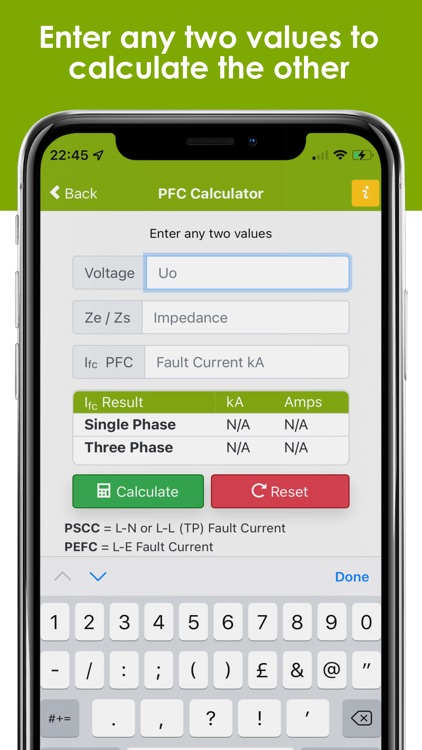 Fault Current Calculator