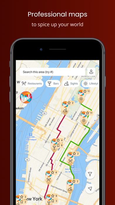 Alp - Maps & Lists Screenshot