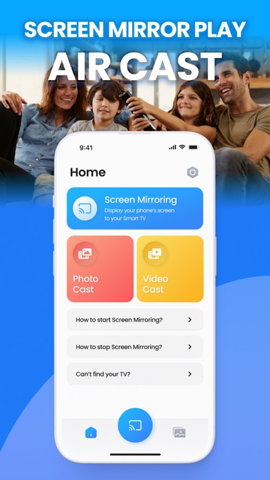 Screen Mirroring: Air TV Cast+