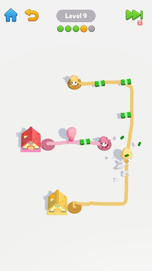 #2. Home Rush 3D: Draw It (iOS) By: Ngo Hanh