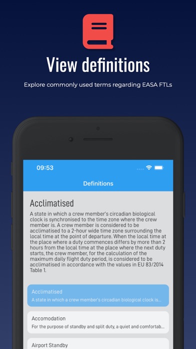 EASA FTL Calculatorのおすすめ画像5