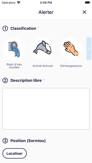 Marseille infoplages Screenshot