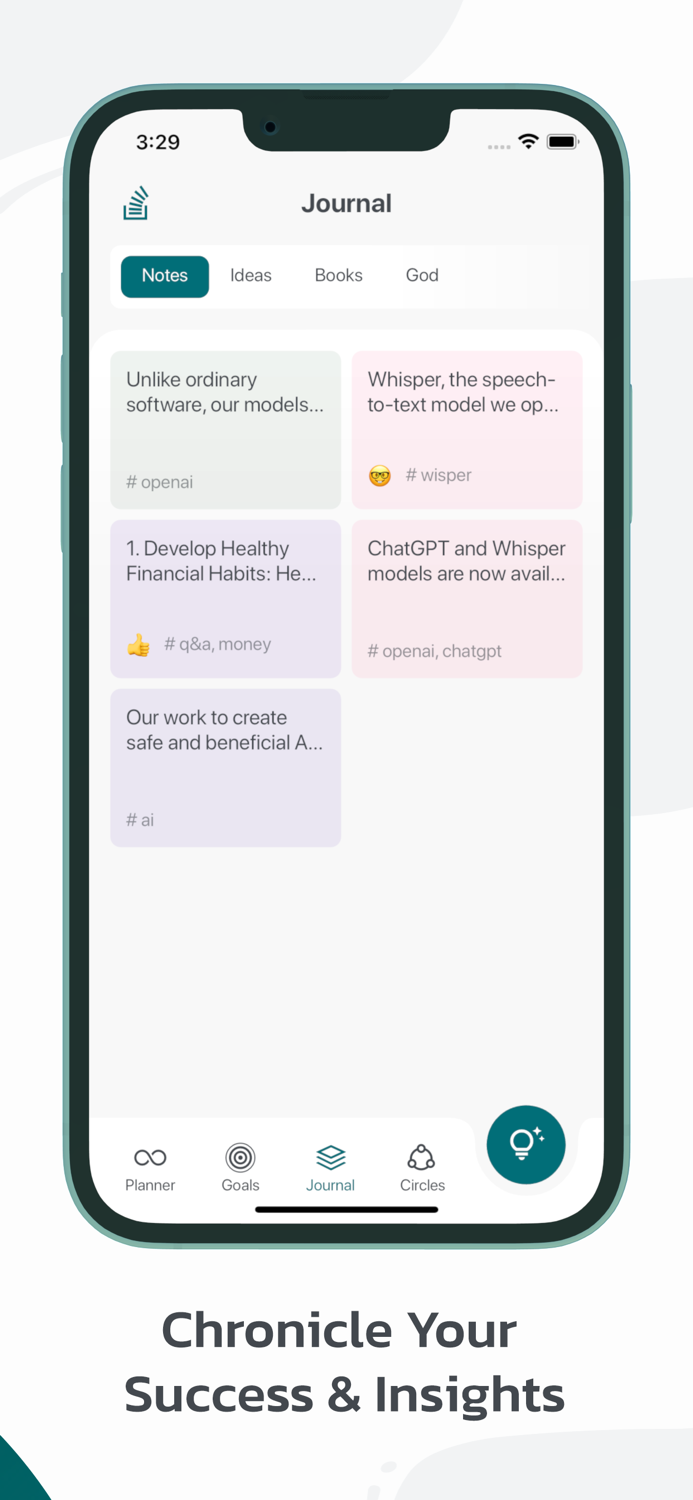 Octopus Planner Goal Tracker