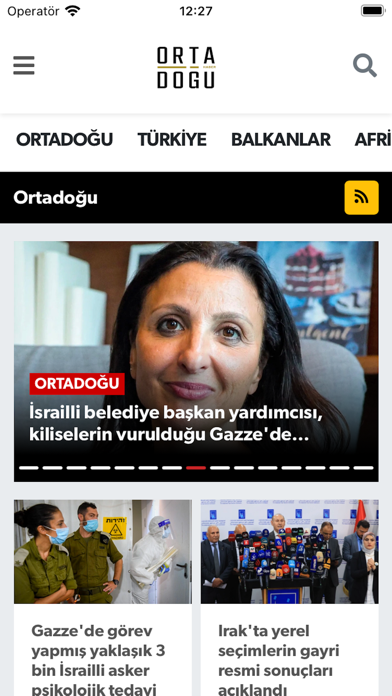 Orta Doğu Haber Screenshot