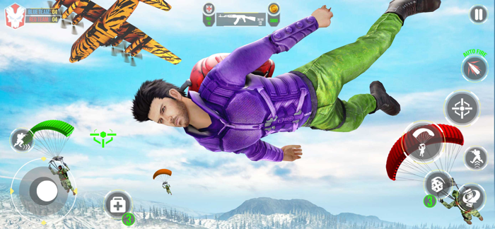 FPS Battle Royale Gun Games