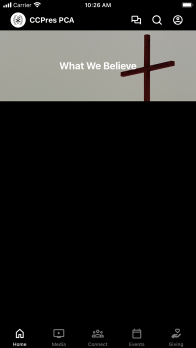 Christ Church Pres Evans Screenshot