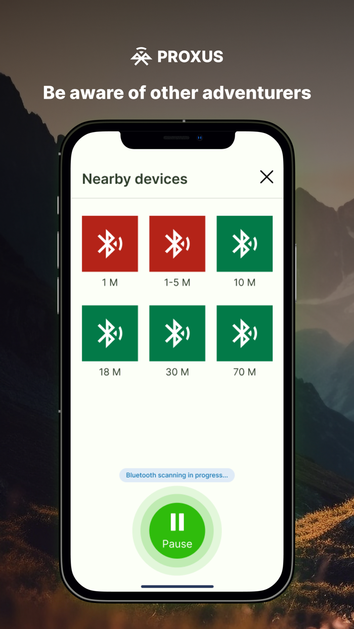 Proxus Biking Proximity Alerts