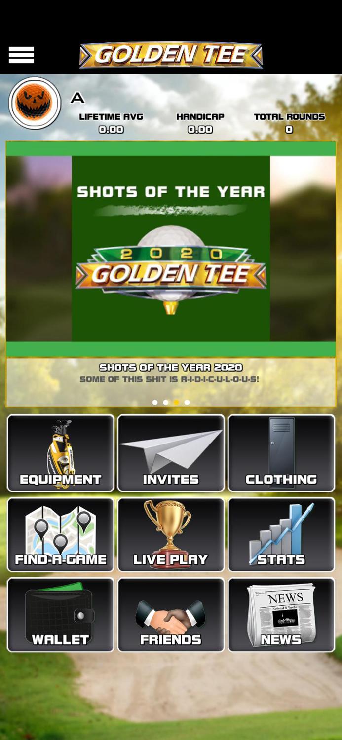 Golden Tee Caddy