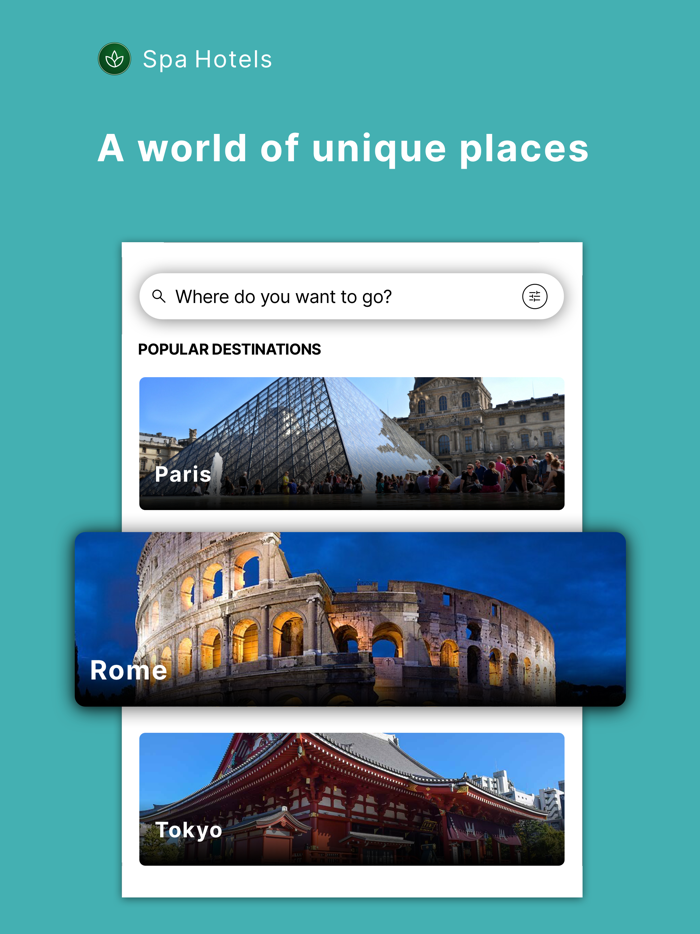 Hotels and Spas near me