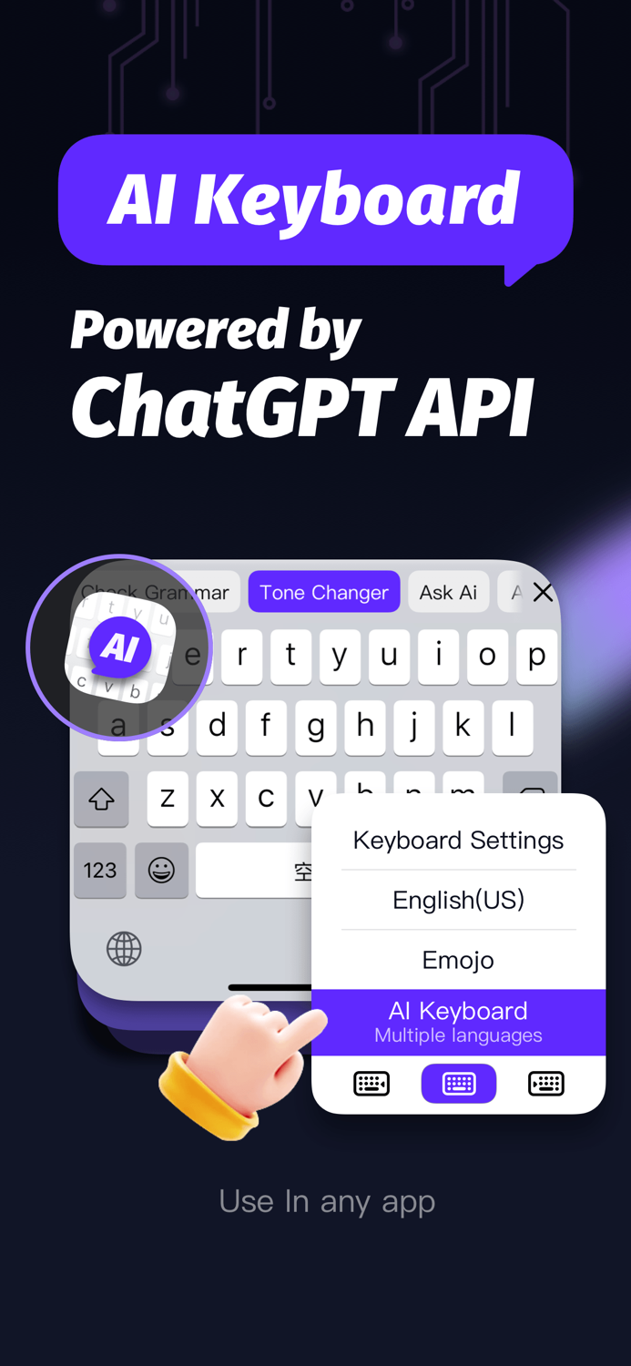 Type AI - AI Keyboard andWriter