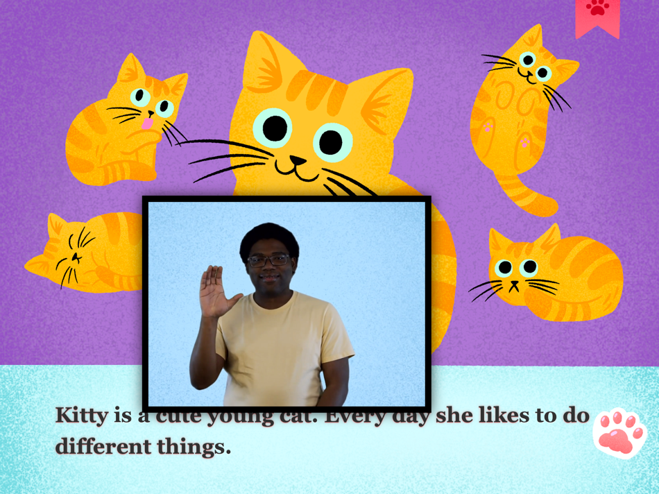 #5. A Day in Kittys Life (iOS) 来自: Gallaudet University