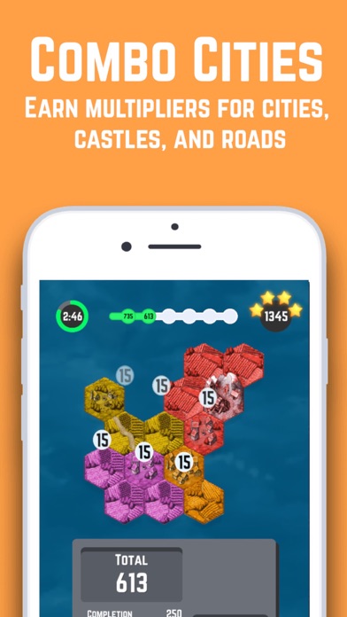 Hexa Puzzle Saga iPhone screenshot 5 - Entertainment app