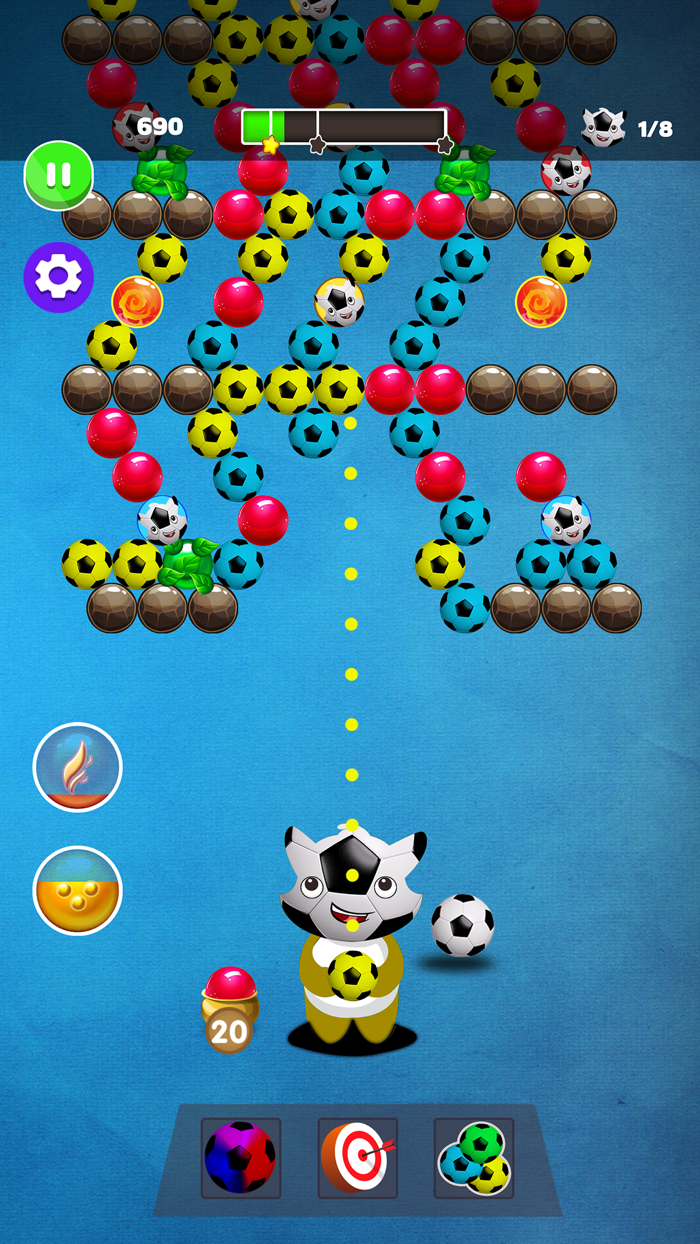 Bubble Shooter - Pop Rainbow