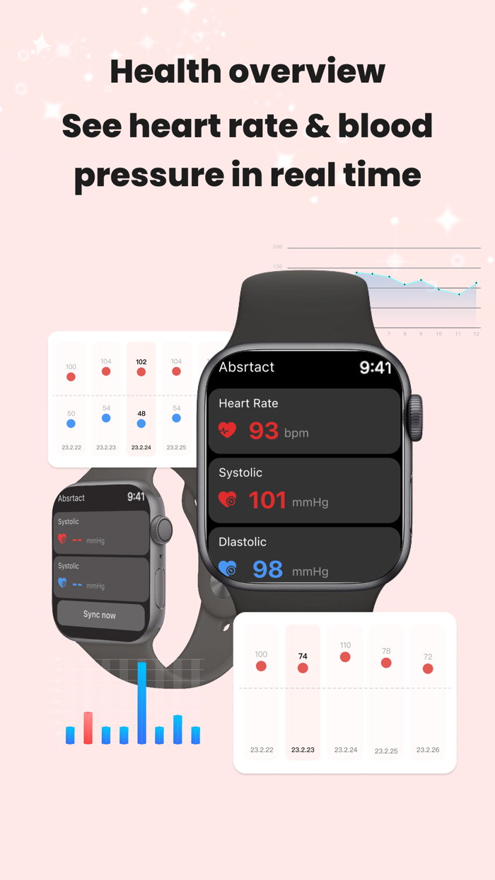Blood Pressure APP-pulse track