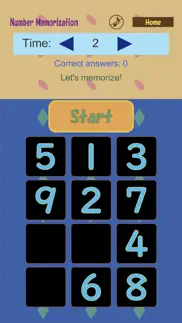 number memorization iphone screenshot 3