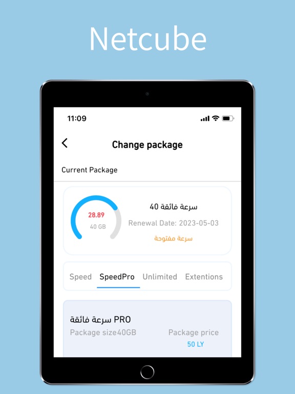 Netcube iPad screenshot 3 - Productivity app