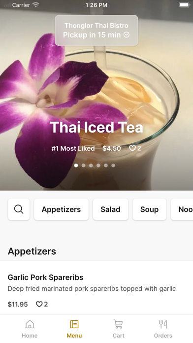 Thonglor Thai Bistro Screenshot