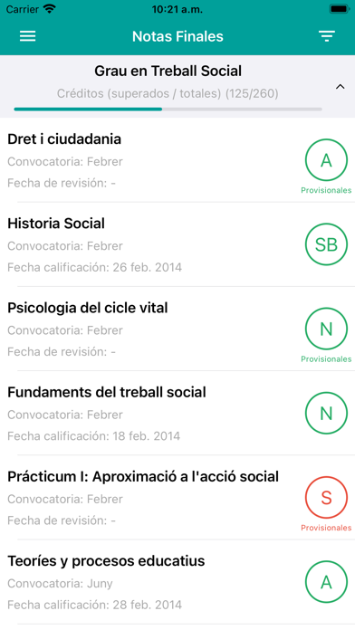 Academic Mobile UManresa Screenshot