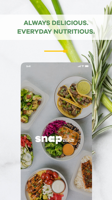 Snap Kitchen: Meal Delivery Screenshot