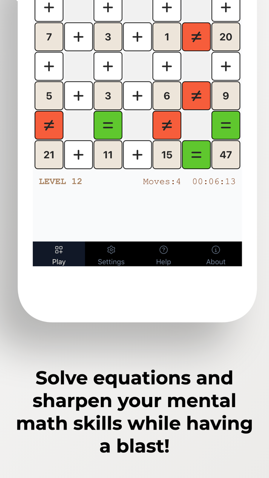 #3. Equazzler - Addition Puzzle (iOS) Podle: Awobaz Technologies Inc.