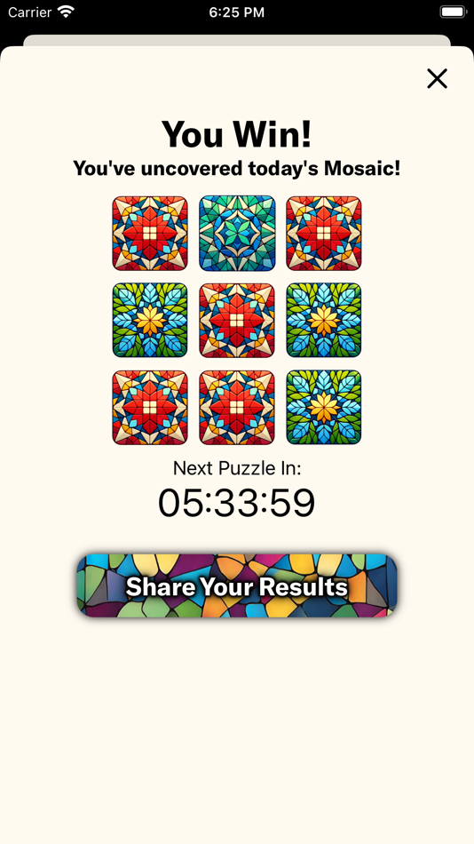 #2. Mosaic Match (iOS) 由: Jeremy Swedberg