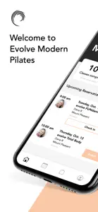 Evolve Modern Pilates screenshot #1 for iPhone