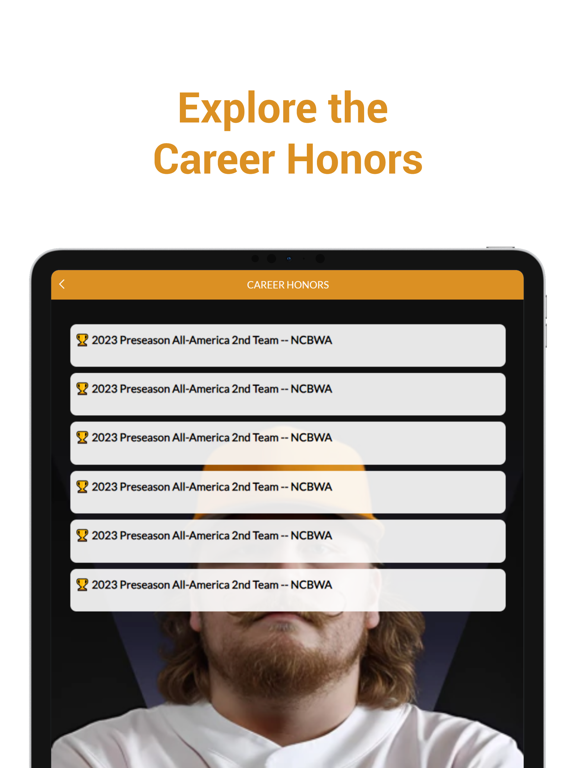 Kirby Connell iPad screenshot 4 - Sports app