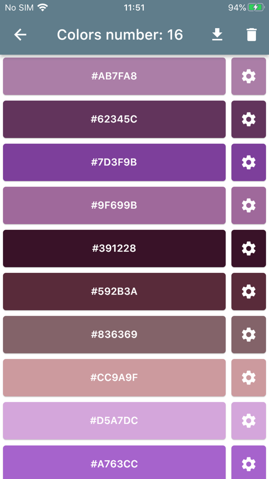#5. Colors Extractor (iOS) 由: Luiz Santos