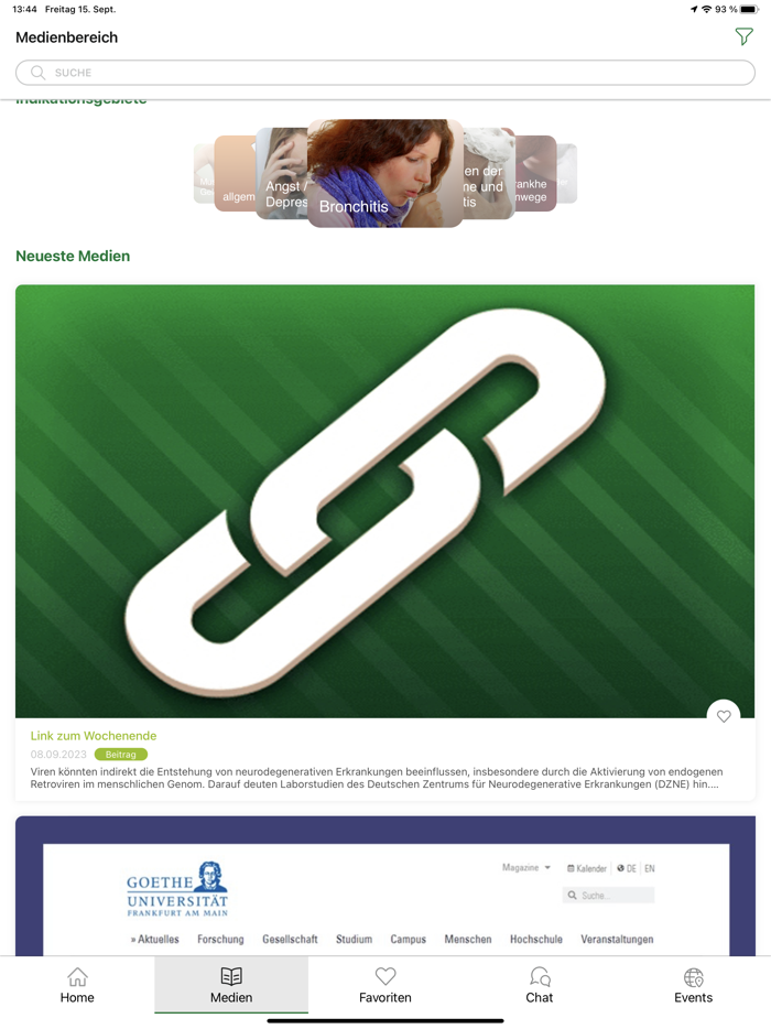 Schwabe Premium Service App