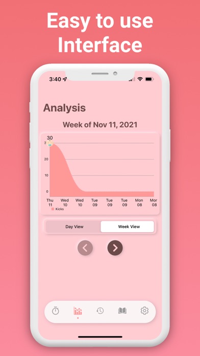 Baby Kick Counter & Tracker Screenshot