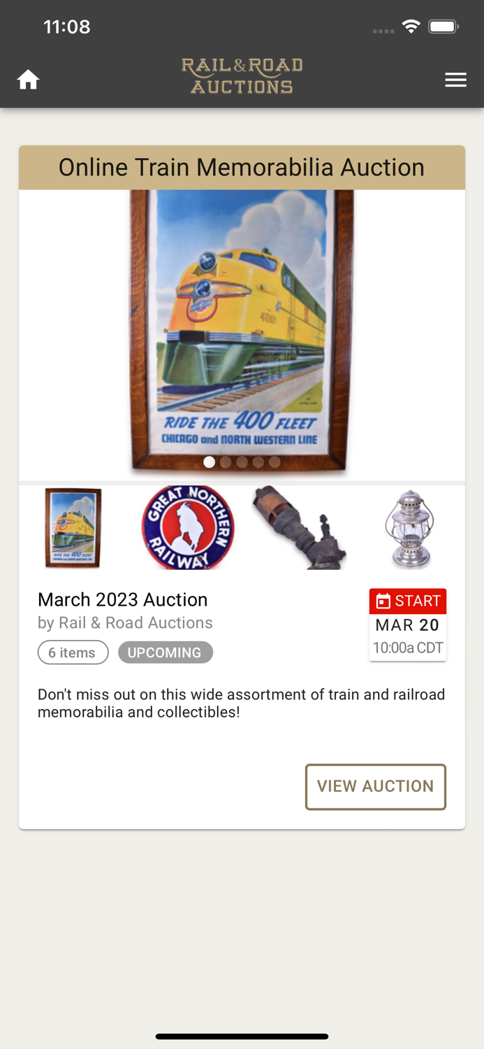 Rail and Road Auctions