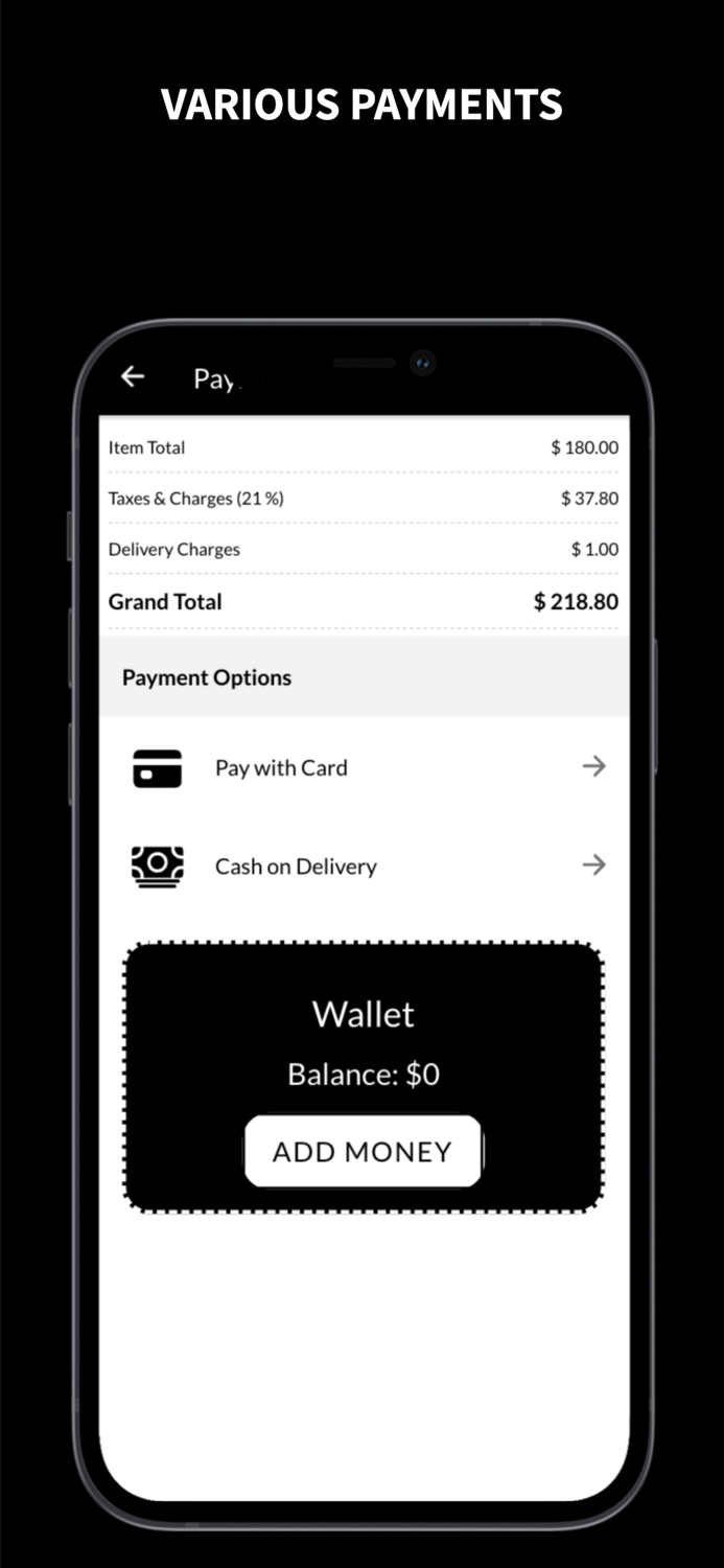 AmoFetch- Food Delivery