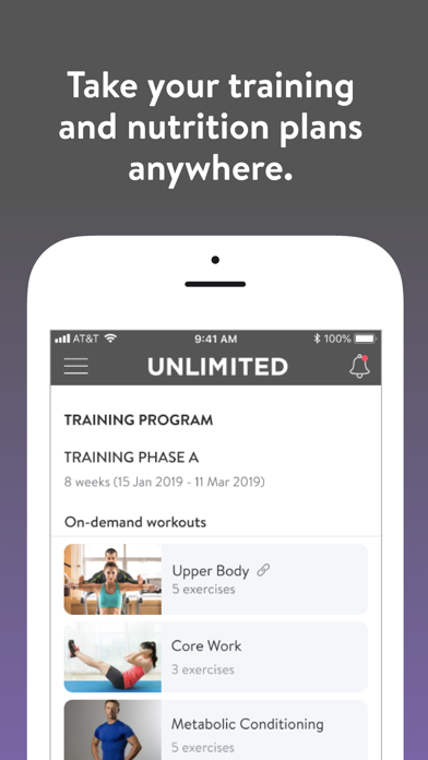 Unlimited Fitness Coaching Screenshot
