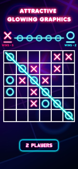 Tic Tac Toe Glow - XOXO on the App Store