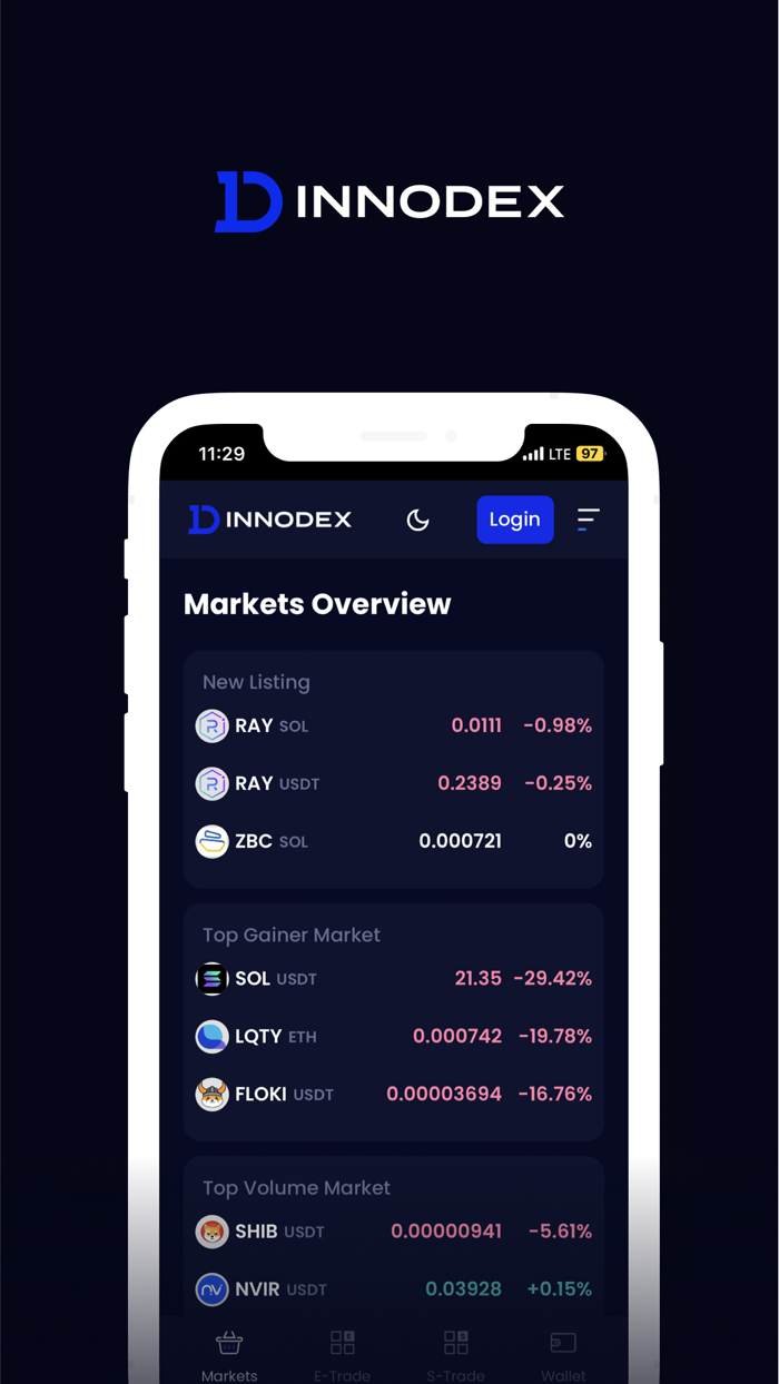 INNODEX - Crypto DEX and Wallet