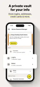 Norton Password Manager screenshot #2 for iPhone