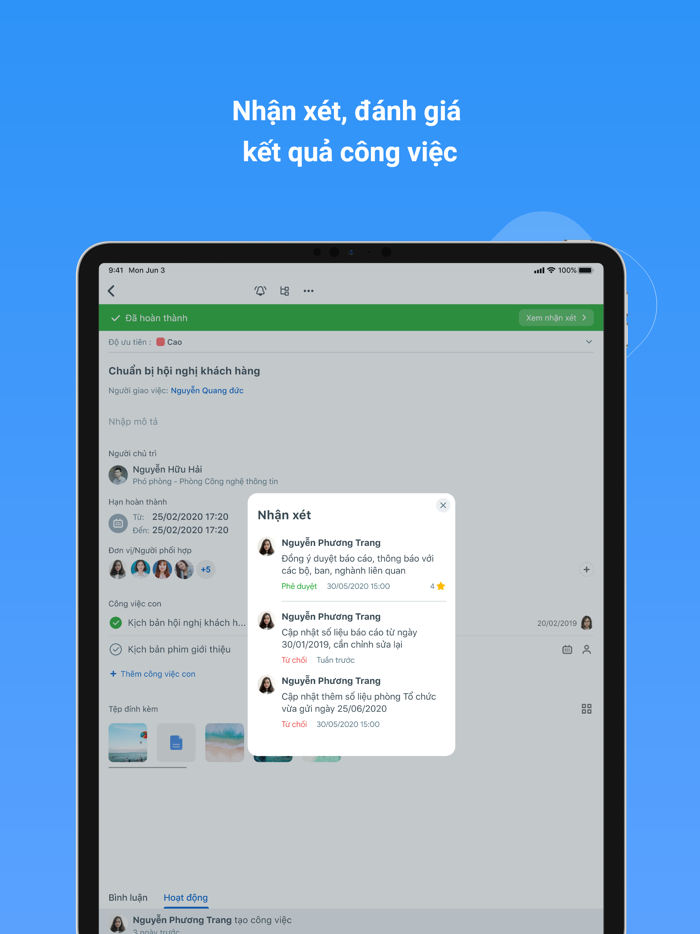 TCTK - QL Công việc