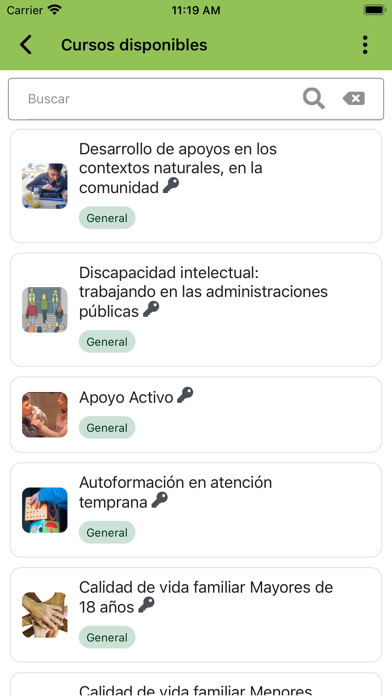 Formación Plena inclusión Screenshot