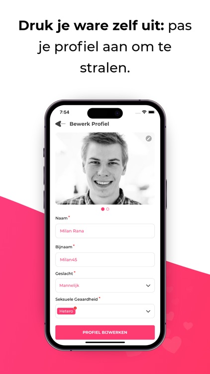 Daten met een beperking