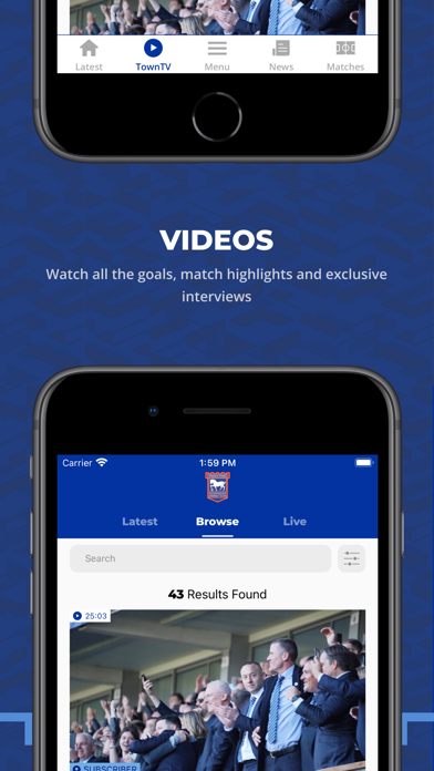 Ipswich Town FC Screenshot