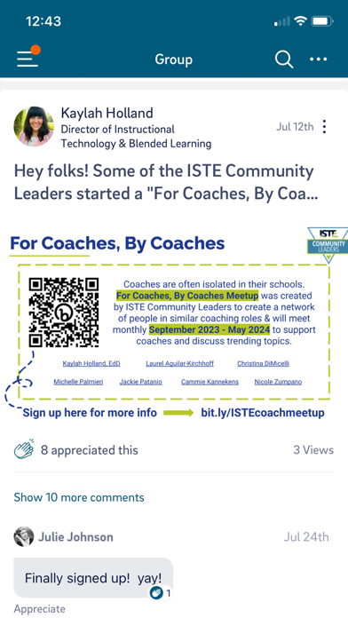 Connect (ASCD+ISTE) Screenshot 4 - AppWisp.com Connect (ASCD+ISTE) Screenshot 4 - AppWisp.com