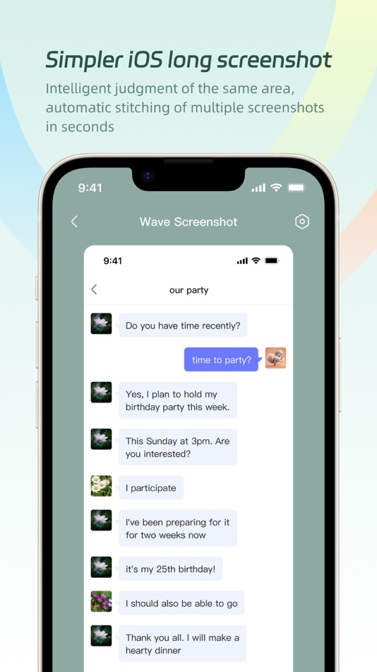 #1. Wave Screenshot (iOS) Podle: 志远 王