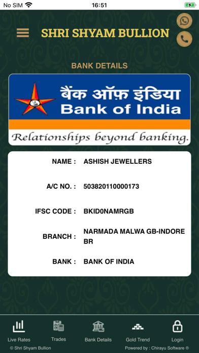 Shri Shyam Bullion Screenshot