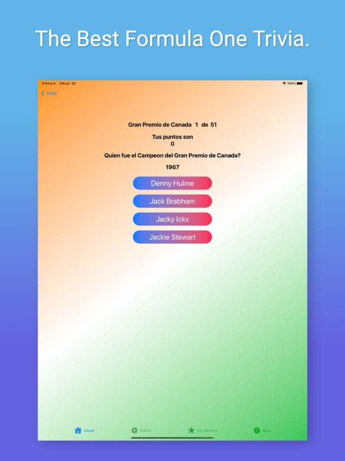 Best formula one trivia