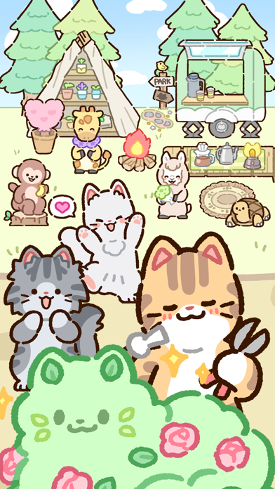 NyaNyaLand - Cute Cat Game Screenshot